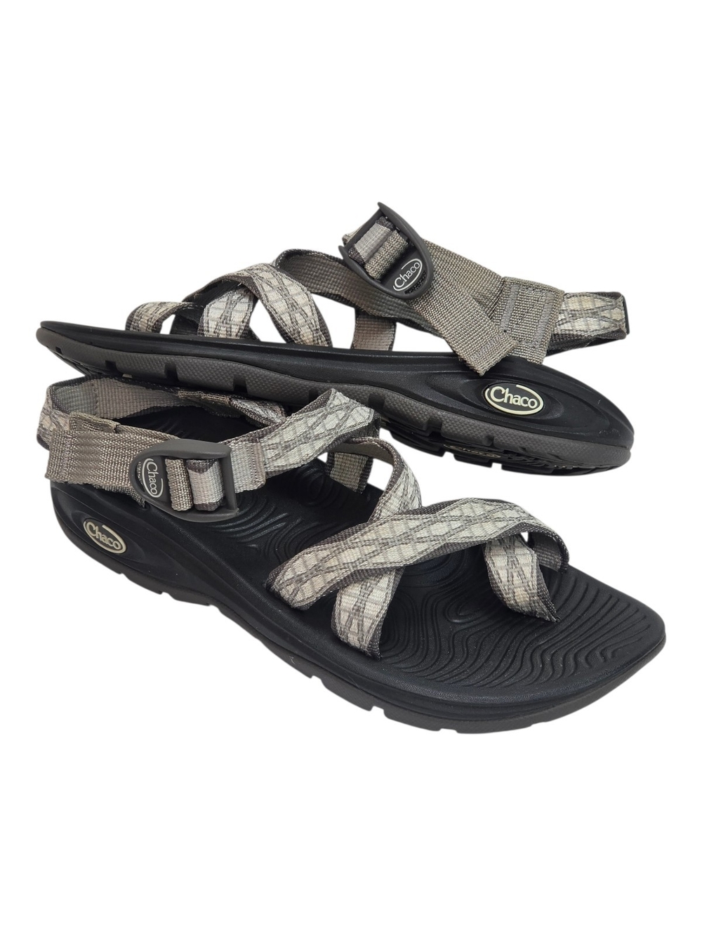 Chaco Z/Volv 2 Sandal In Swell Nickel, EUC, Size 7
